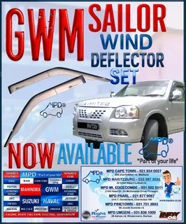 Gwm Sailor Windshields