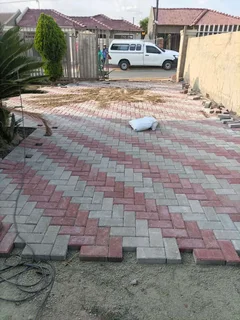 Paving lavel siling karbs and electricity