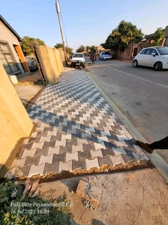 Paving leveling tiling siling karbs and electricity