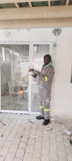 FRANK TRUSTWORTHY PAINING AND SKIMMING /