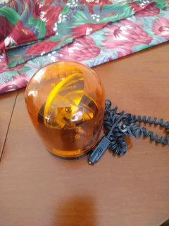 Flashing revolving warning light for sale