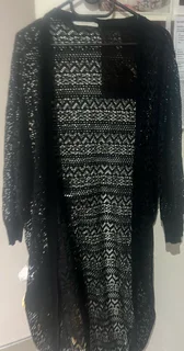 NEW ELEGANT BLACK THROW JACKET R150.00 FREESIZE