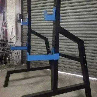 Big boy heavy-duty squat rack set up