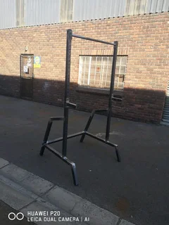 Big boy heavy-duty squat rack set up