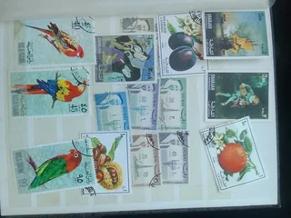 Vintage stamp collection