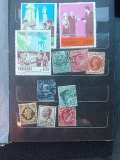 Vintage stamp collection