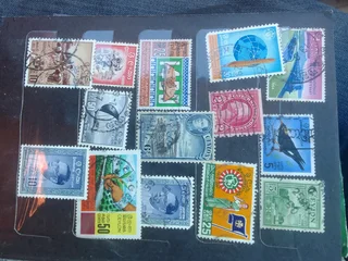 Vintage stamp collection