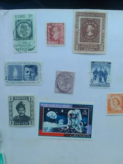 Vintage stamp collection