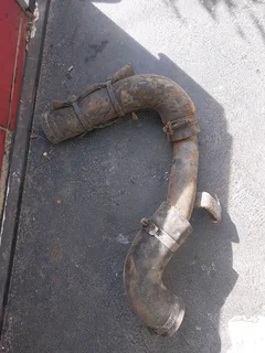 Ade 366 radiator metal pipe an rubber hose