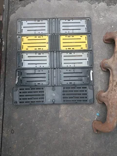 Backing plate holders / number plate holders for sale