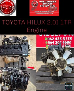 Toyota Hilux 2.0i 1tr Engine