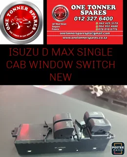 Isuzu D Max Single Cab New Window Switch