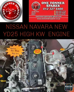 Nissan Navara New Yd25 High Kw Engine