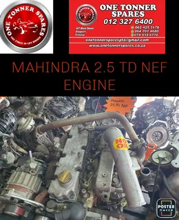 Mahindra 2.5 Td Nef Engine
