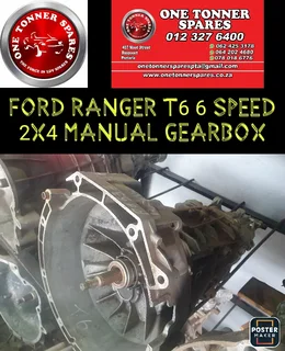 Ford Ranger T6 2.2 6 Speed 2x4 Manual Gearbox