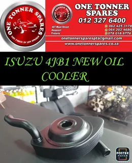 Isuzu 4jb1 New Oil Cooler