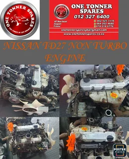 Nissan Td27 Non Turbo Engine