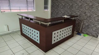 L Shape reception counter