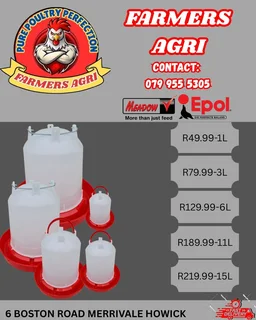 Equipment's Drinkers and feeders