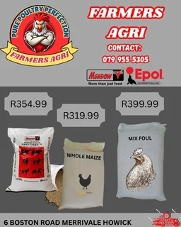 Meadow feed 50Kg and Epol Feed 40Kg