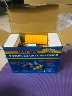 “2-Cylinder Air Compressor (628-4x4) new