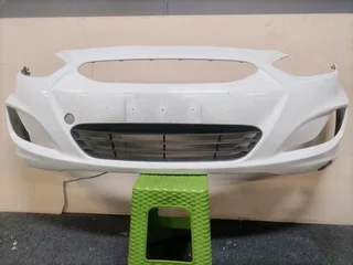 2013-2018 HYUNDAI ACCENT FRONT BUMPER WITH BOTTOM GRILL FOR SALE