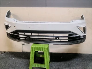 2022-2025 VW TIAGO FRONT BUMPER WITH BOTTOM GRILL AND SPOILER FOR SALE