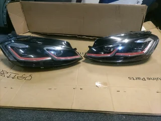 2018-2021 VW GOLF 7.5 GTI LHS AND RHS LED XENON HEADLIGHT FOR SALE