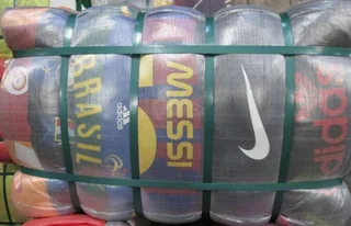 imported second hand clothing in bales