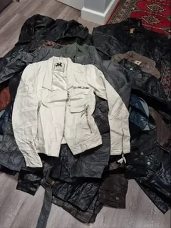 imported second hand leather jackets in bales