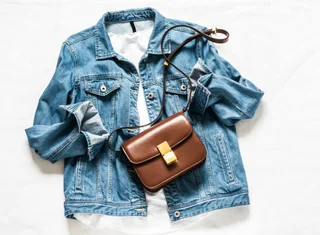 imported second hand denim jackets in bales