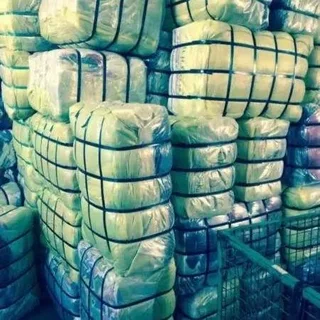 imported second hand clothing in bales