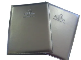 Menus, Wine List, Bill Fold, Guest Folder, Restaurants, Lodge, Hospitality, Hotel, Guest House