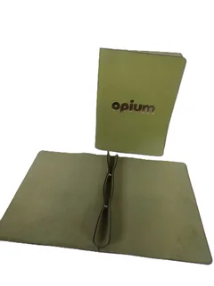 Menus, Wine List, Bill Fold, Guest Folder, Restaurants, Lodge, Hospitality, Hotel, Guest House