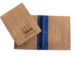 Restaurant, Hotel, Guest House, Game Lodge, B&amp;B, Hospitality Industry, Menu Cover, Wood, Bamboo