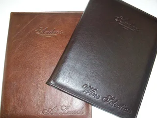 Restaurant, Hotel, Guest House, Game Lodge, B&amp;B, Hospitality Industry, Menu Cover, Wood, Bamboo