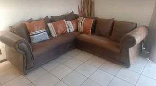 Couch | Sofa L-shaped available for collection. This couch has separate modules that form an L-shape