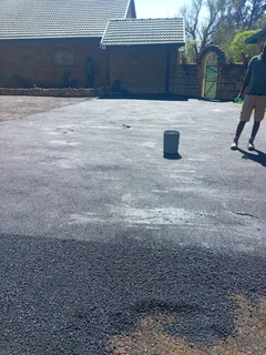 Tar surface and paving