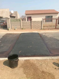 Tar surface and paving