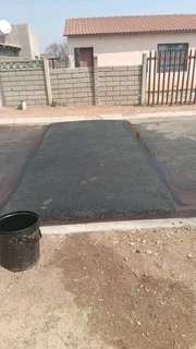 Tar surface and paving