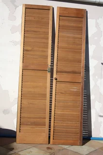 Louvre Doors - Meranti