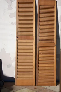 Louvre Doors - Meranti