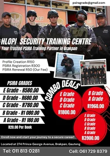 Security Courses E to A Grades