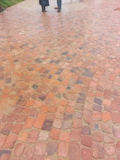 Reject red clay bricks