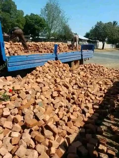 Reject red clay bricks