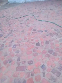 Reject red clay bricks