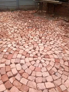 Reject red clay bricks