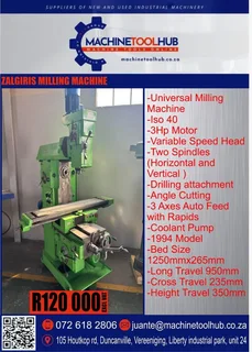 Zalgiris Milling Machine