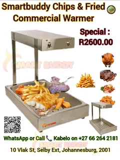 Commercial Chip Warmer – Keep Fries Hot &amp; Crispy! 