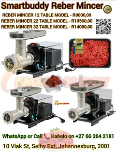Italian Riber Meat Mincer – Premium Quality &amp; Heavy Duty 數⚙️